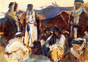 約翰 辛格 薩金特 Bedouin Camp